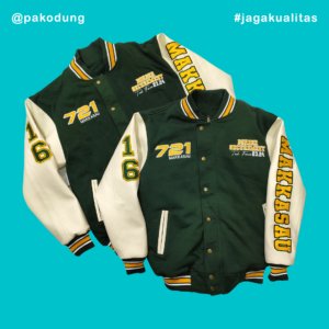order pesan jaket varsity