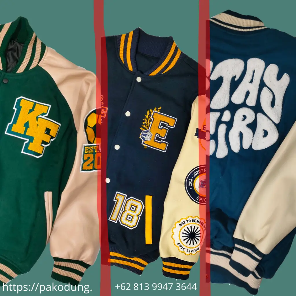 vendor bikin jaket varsity pakodung pabrik konveksi bandung